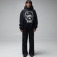 FORMER Skullz Boxy Heavy Hood in Merch Black - FORMER x RAGE Collection