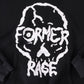 FORMER Skullz Boxy Heavy Hood in Merch Black - FORMER x RAGE Collection