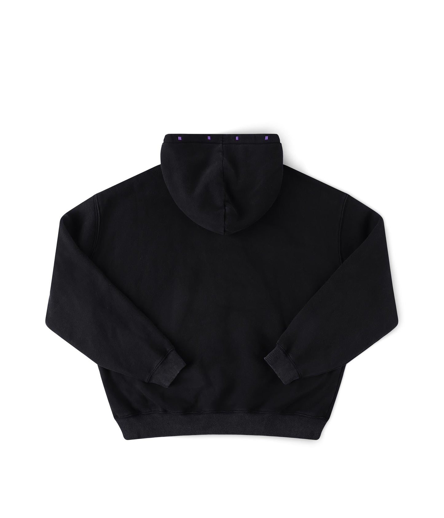 FORMER Corp Boxy Hood in Merch Black - FORMER x RAGE Collection