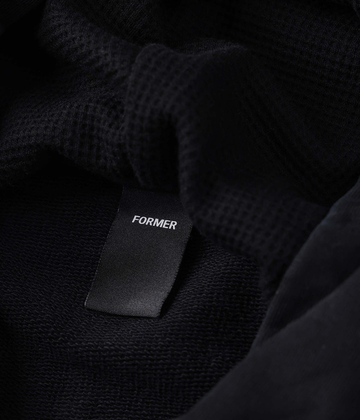 ILLUSION BOXY HOOD // WASHED BLACK