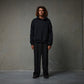 ILLUSION BOXY HOOD // WASHED BLACK