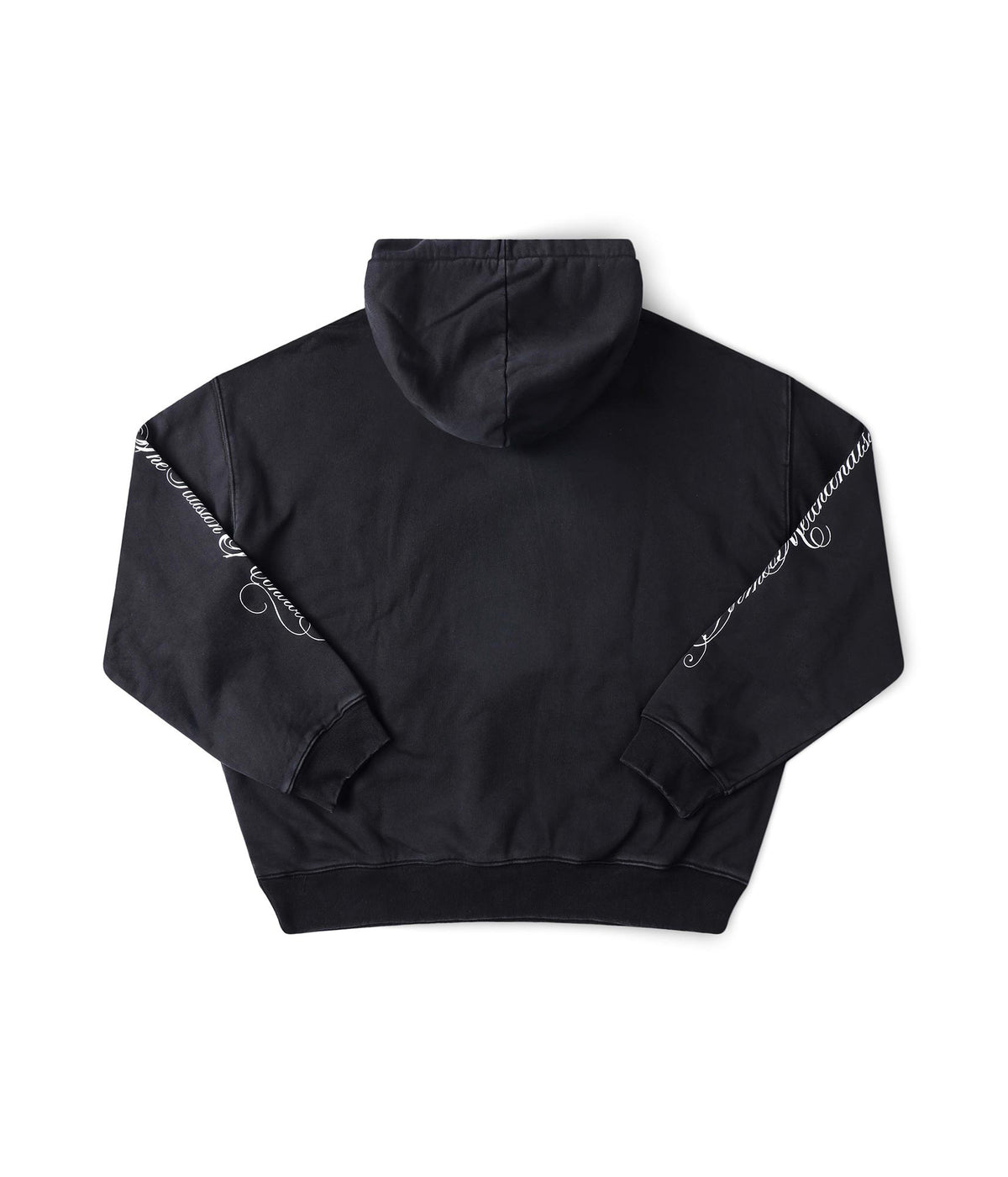 ILLUSION BOXY HOOD // WASHED BLACK