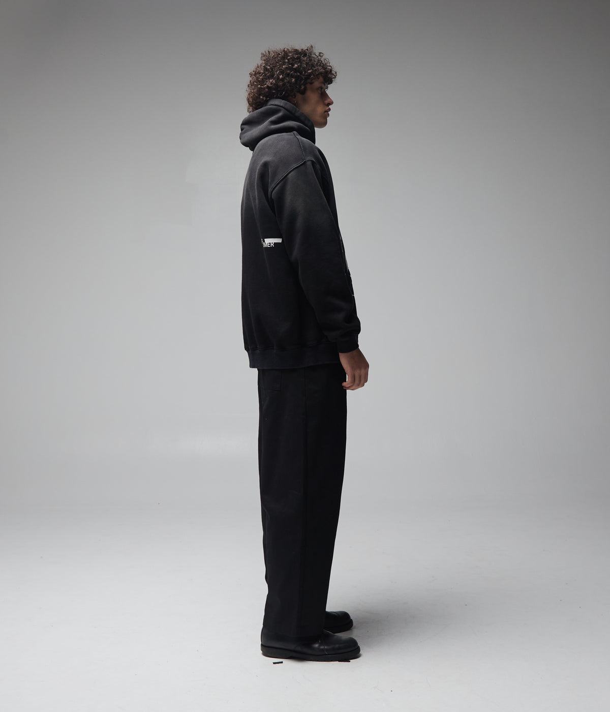 LEVITATE HOOD // FADED BLACK