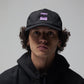 FORMER Crux Cap in Black / Purple - FORMER x RAGE Collection