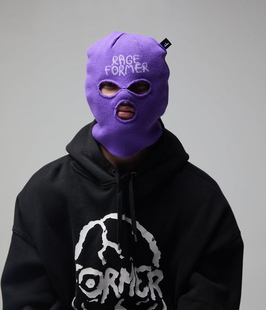 FORMER Tin Balaclava in Black - FORMER x RAGE Collection