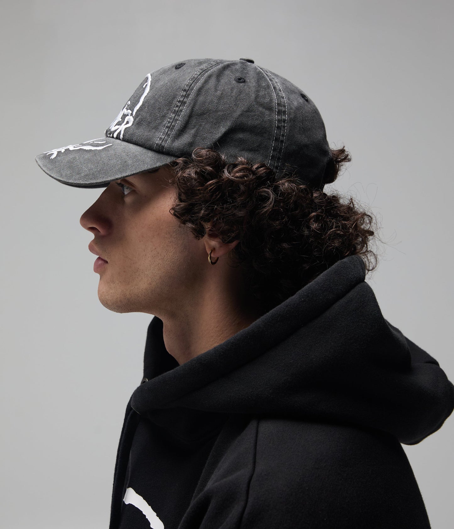 FORMER Skullz Cap in Merch Black - FORMER x RAGE Collection