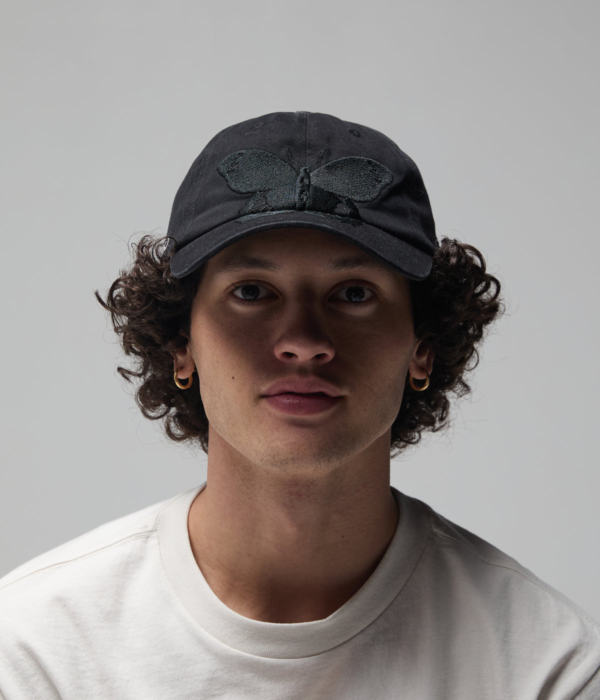 FLUTTER CAP // BLACK