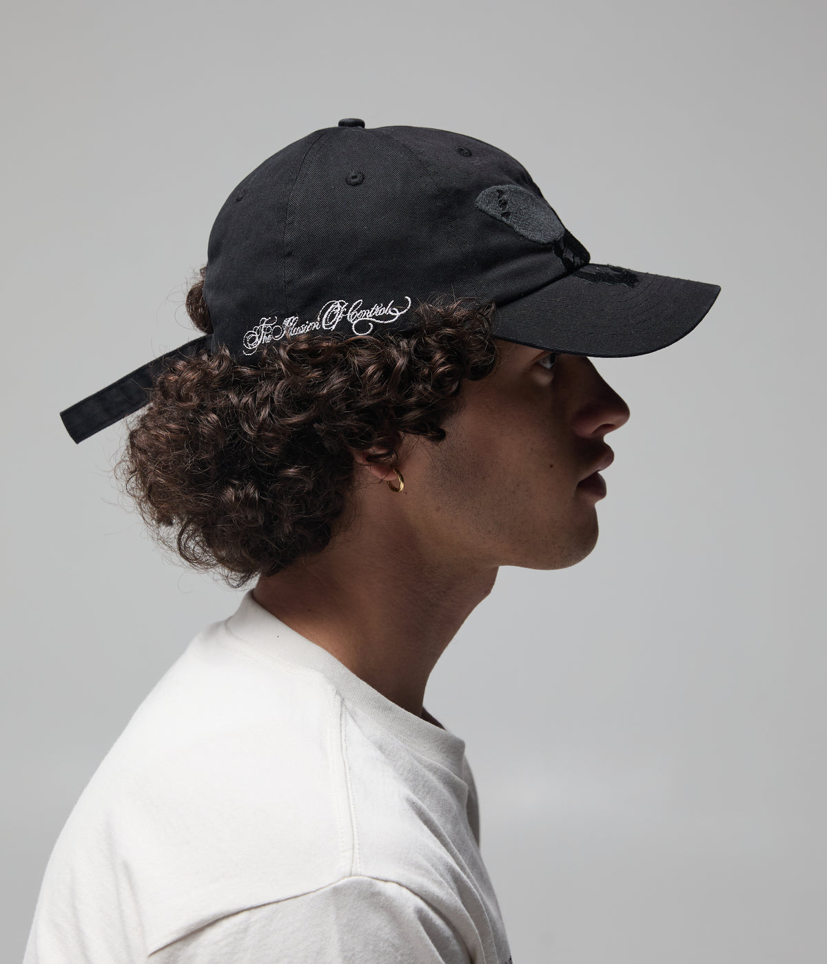 FLUTTER CAP // BLACK