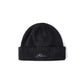 ILLUSION MOHAIR BEANIE // BLACK