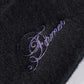 ILLUSION MOHAIR BEANIE // BLACK