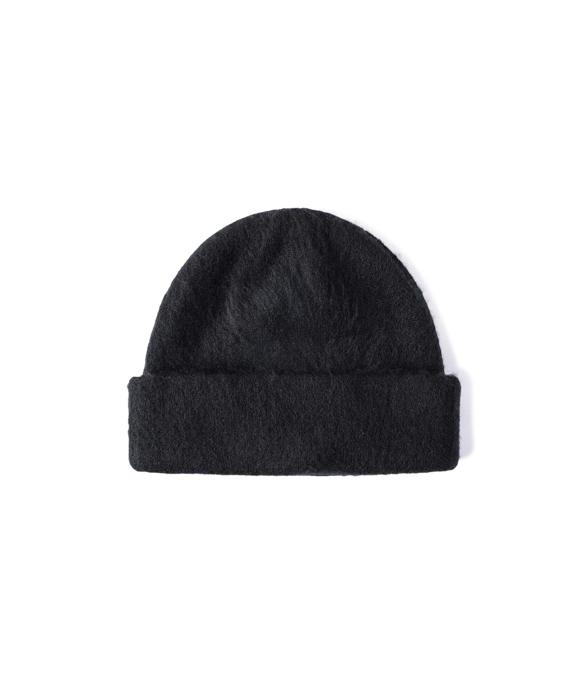 ILLUSION MOHAIR BEANIE // BLACK