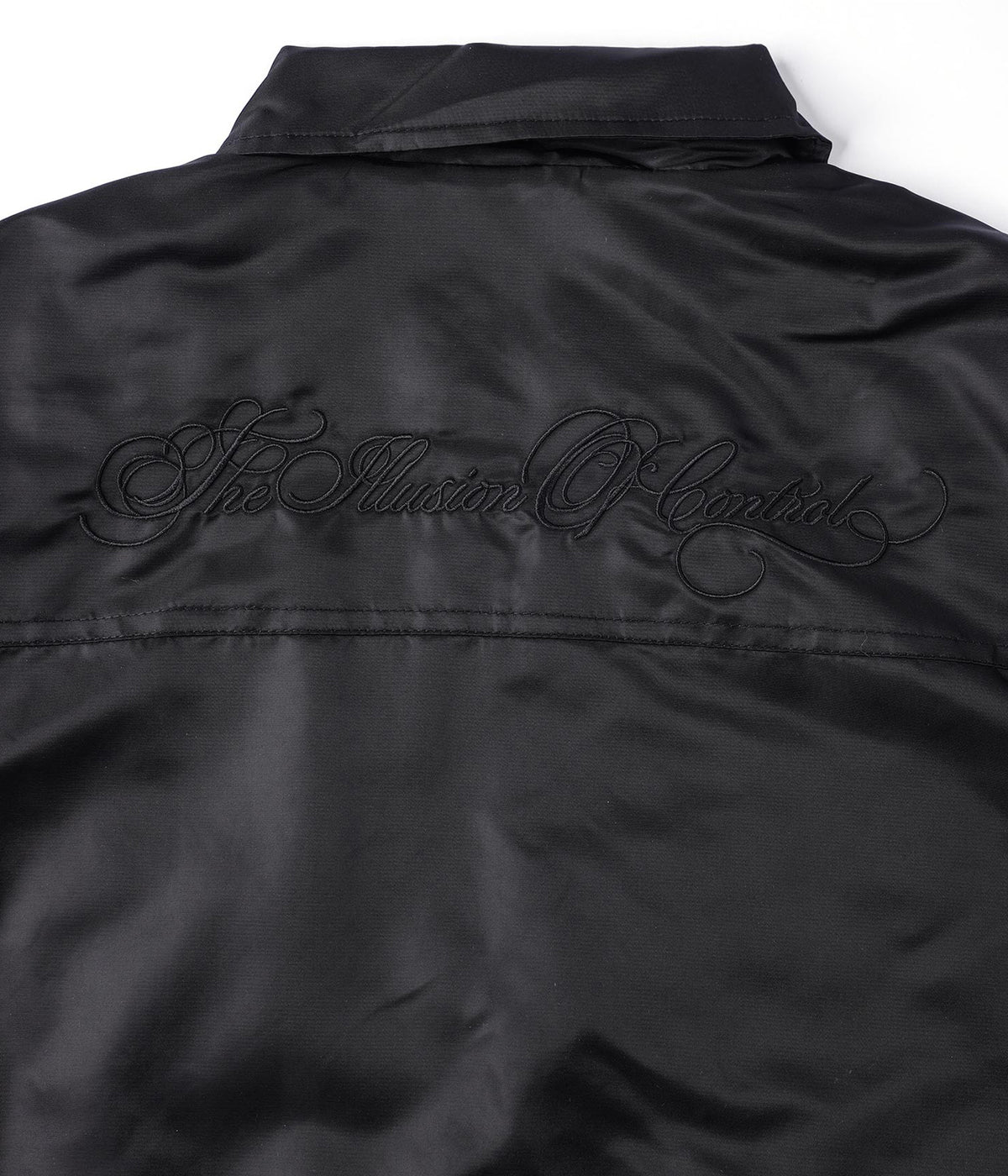 ILLUSION NYLON JACKET // BLACK