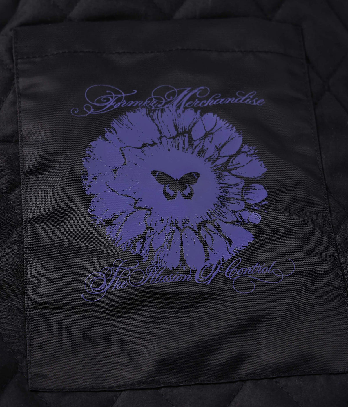 ILLUSION NYLON JACKET // BLACK