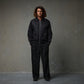 ILLUSION NYLON JACKET // BLACK