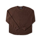 AG RAGLAN WAFFLE // BROWN