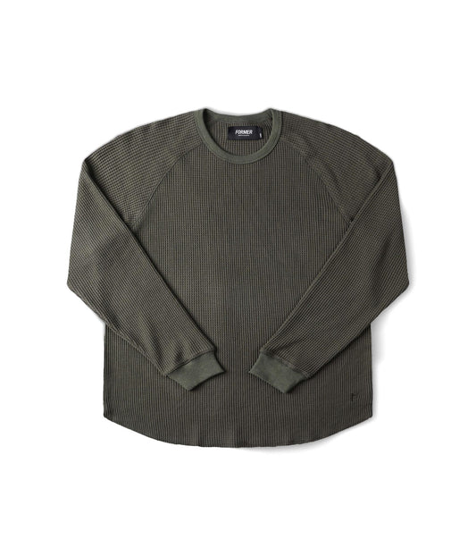 AG RAGLAN WAFFLE // SURPLUS