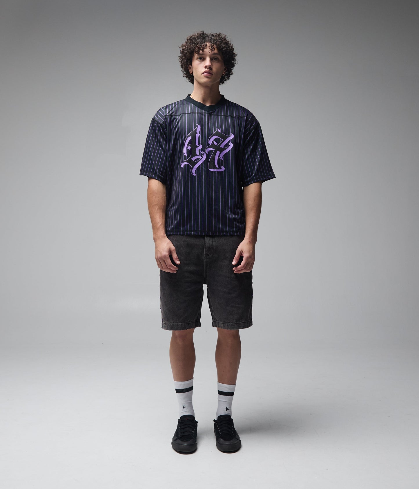 FORMER Established 17 Ss Jersey in Black - FORMER x RAGE Collection