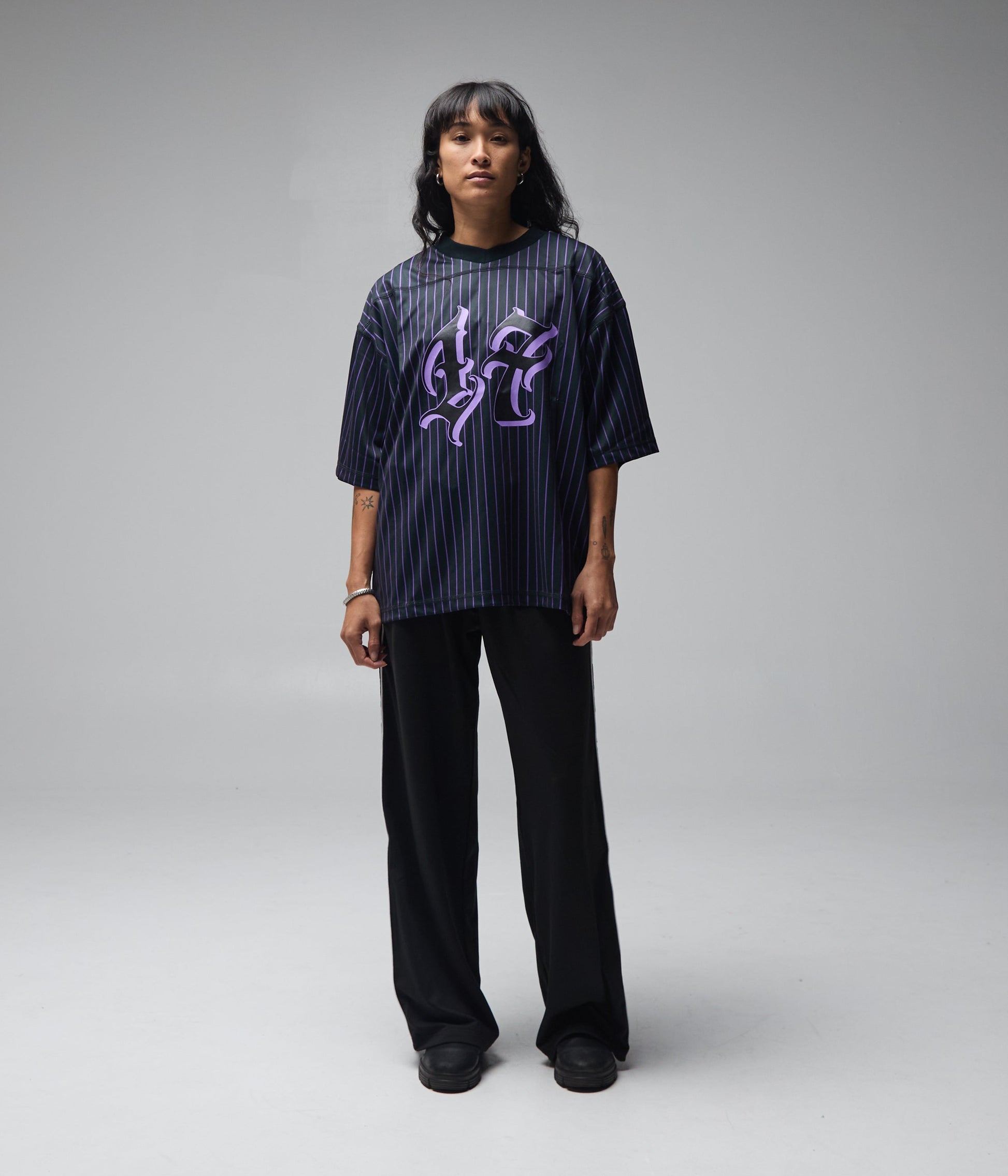 FORMER Established 17 Ss Jersey in Black - FORMER x RAGE Collection