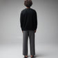 ILLUSION MOHAIR KNIT // BLACK