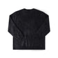 ILLUSION MOHAIR KNIT // BLACK