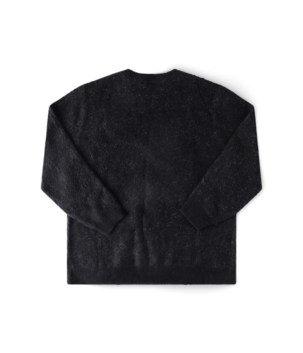 ILLUSION MOHAIR KNIT // BLACK