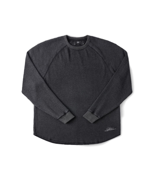 ILLUSION LS WAFFLE // ACID BLACK
