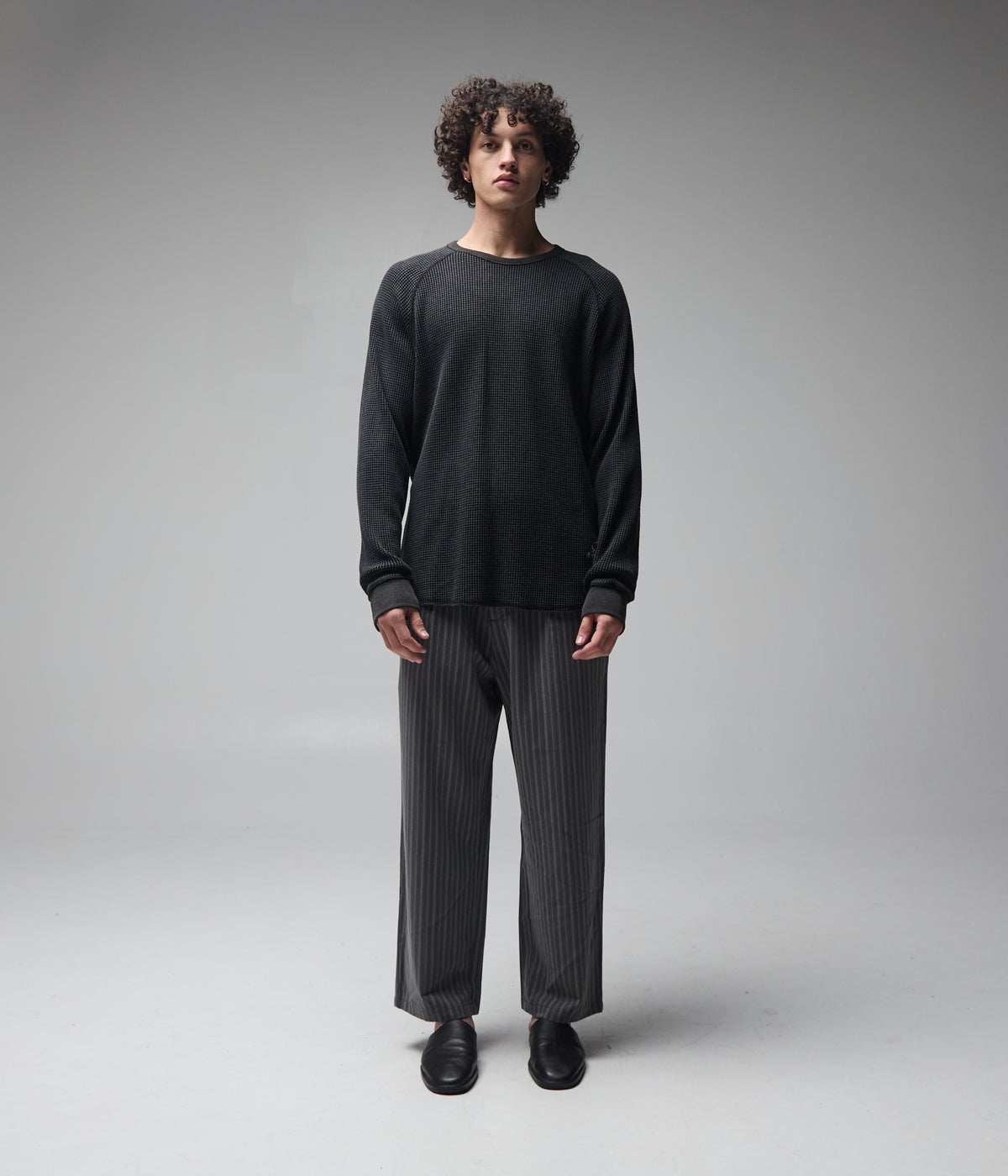 ILLUSION LS WAFFLE // ACID BLACK