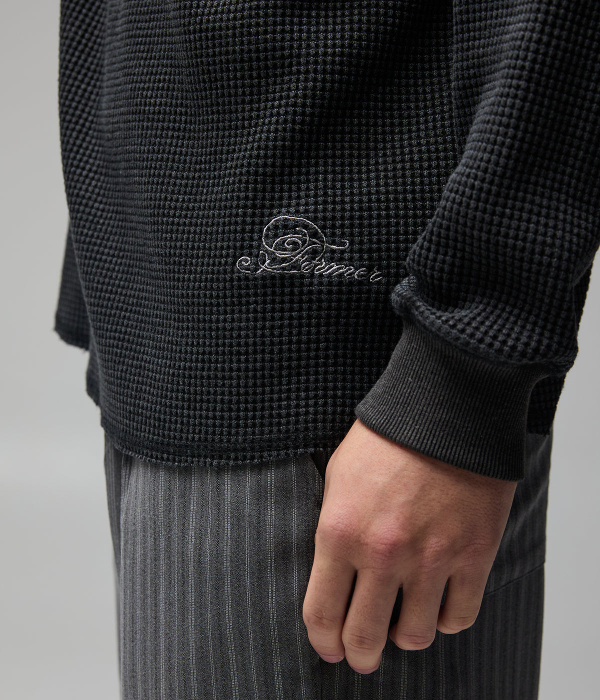 ILLUSION LS WAFFLE // ACID BLACK