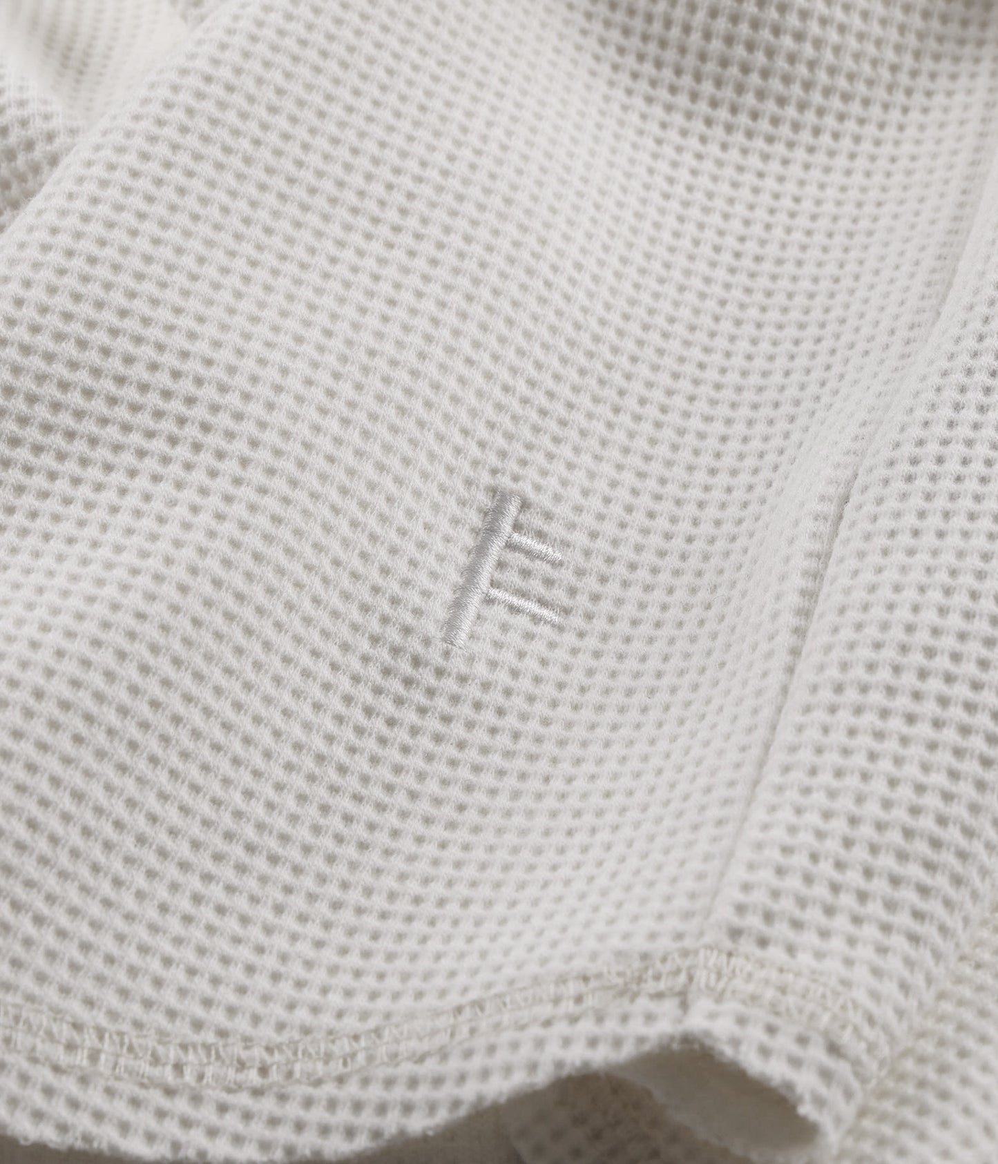 AG RAGLAN WAFFLE // BONE