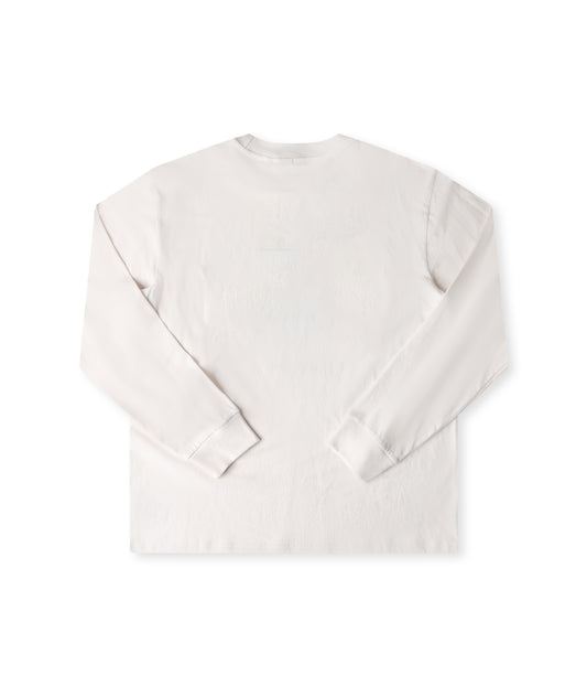 DEFECT BRAIND LS T-SHIRT // BONE (PRE-ORDER)