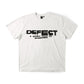 DEFECT LOGO T-SHIRT // BONE (PRE-ORDER)