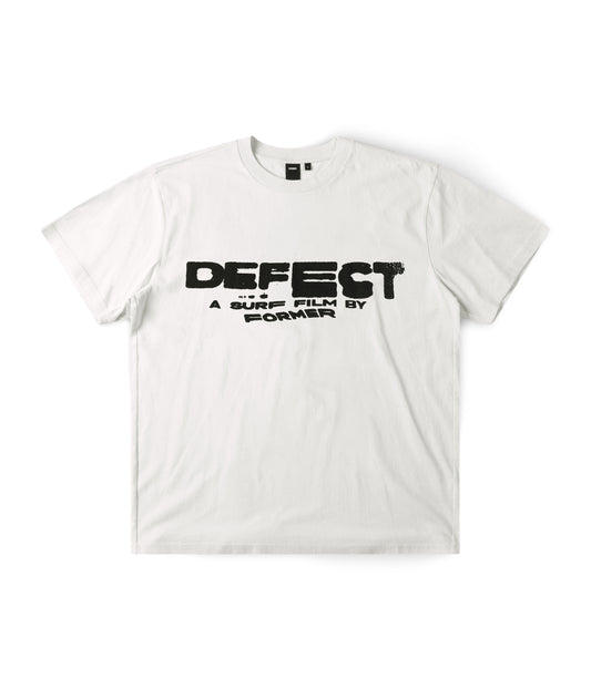 DEFECT LOGO T-SHIRT // BONE (PRE-ORDER)