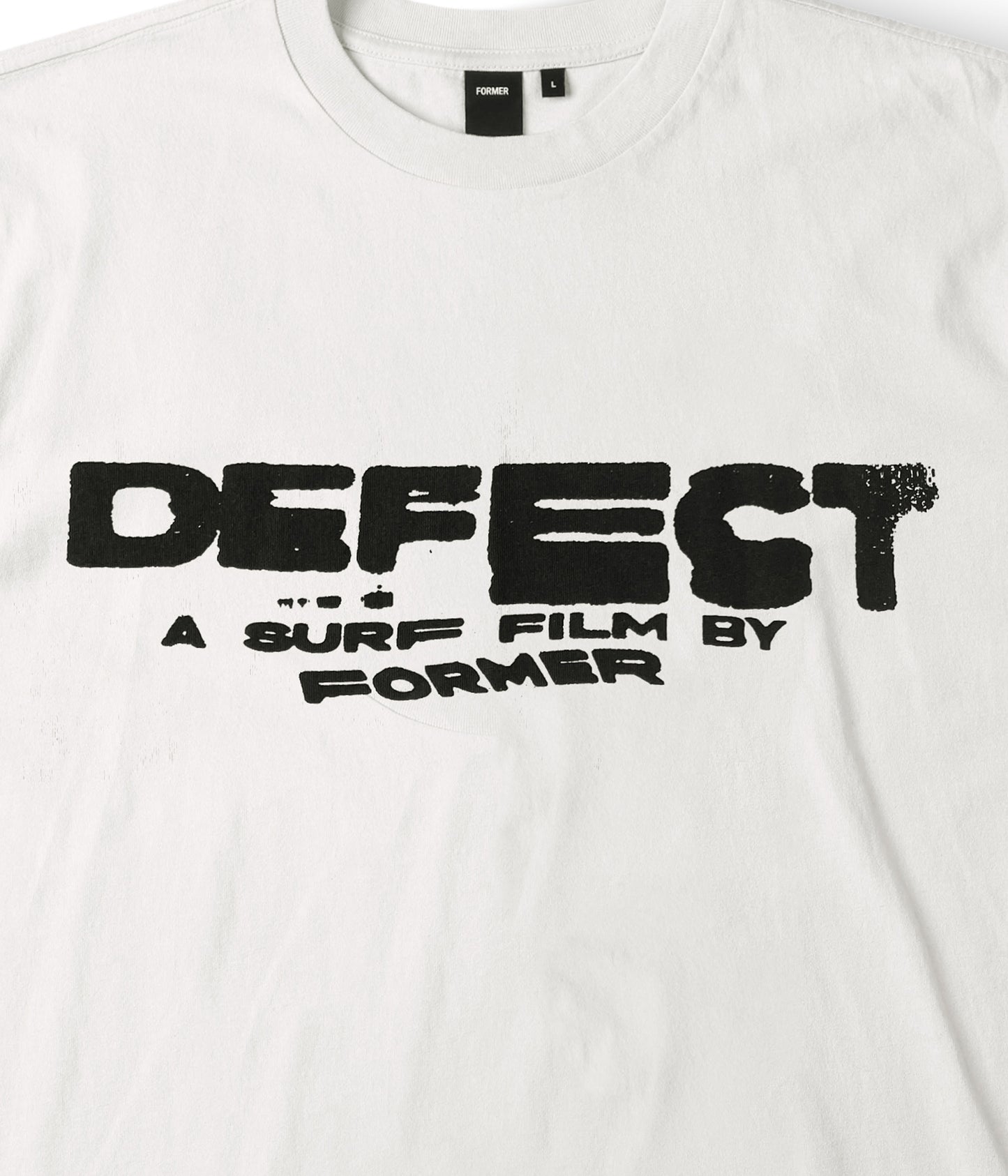 DEFECT LOGO T-SHIRT // BONE (PRE-ORDER)