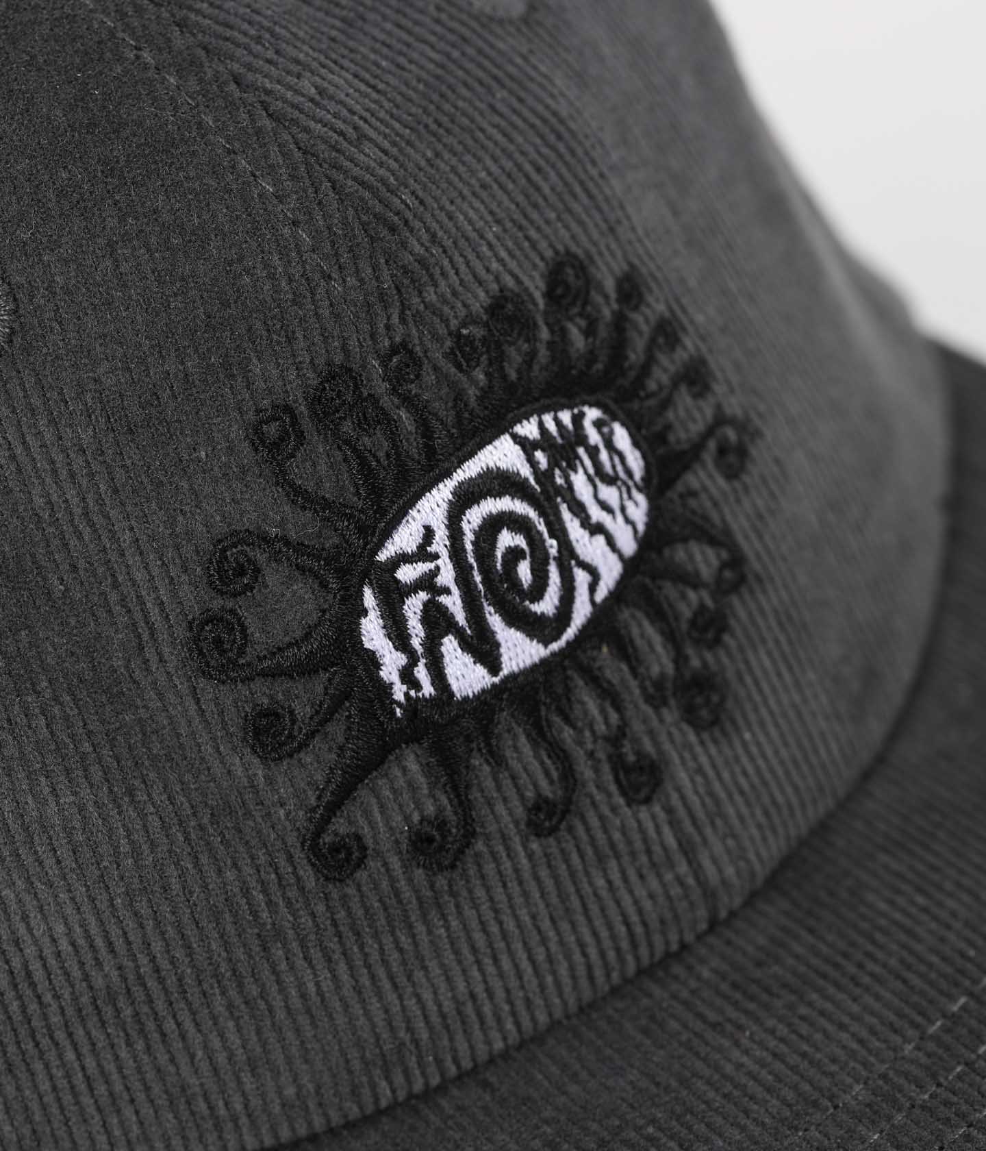HALO CORD CAP // CHARCOAL
