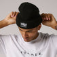 THEATER PATCH BEANIE // BLACK