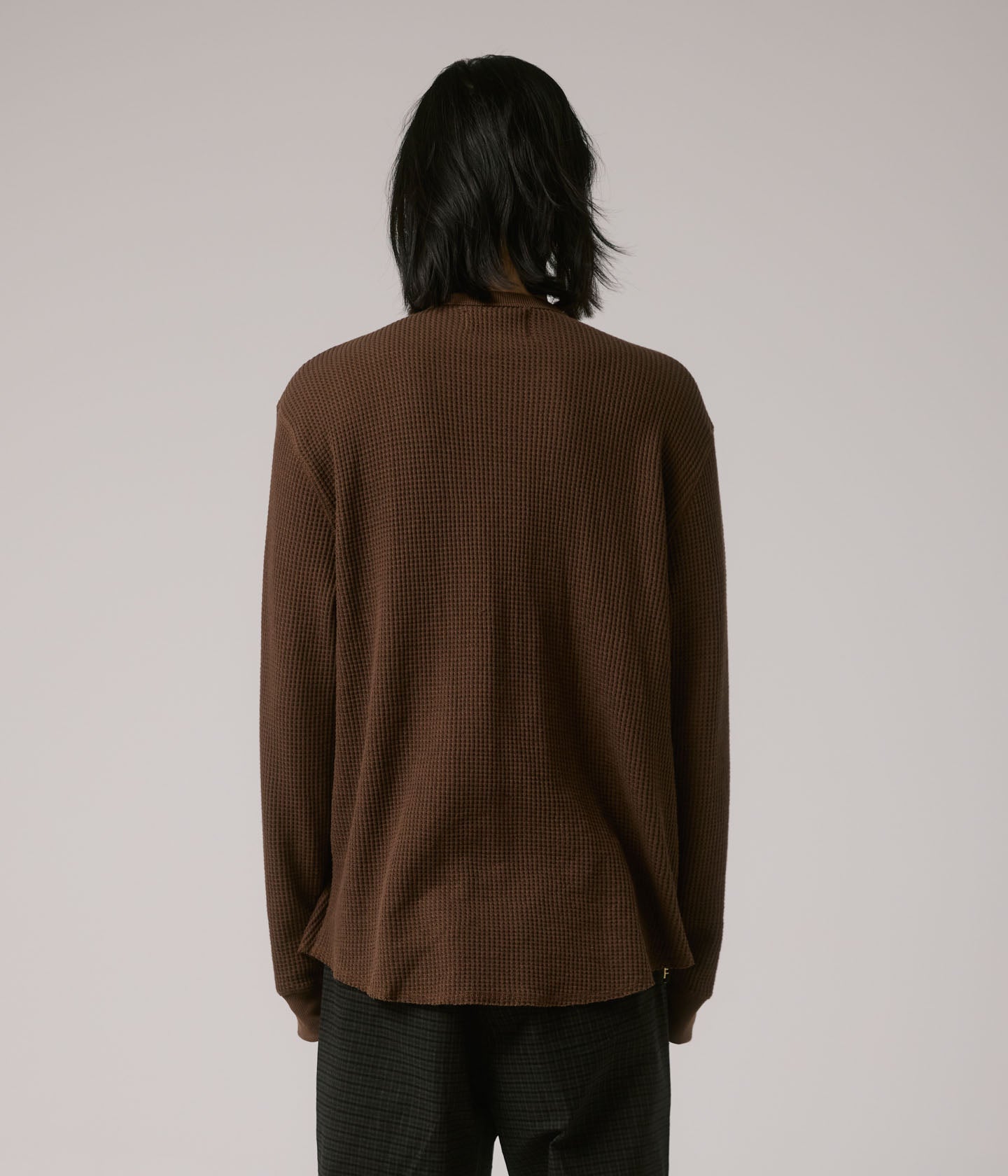 AG WAFFLE LS // TAUPE – FORMER MERCHANDISE