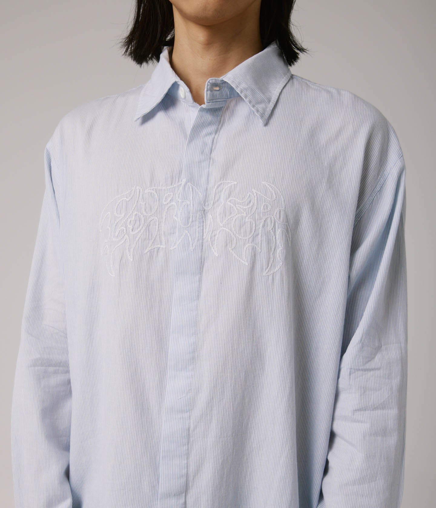 PUNCTURE LS SHIRT // WHITE – FORMER MERCHANDISE