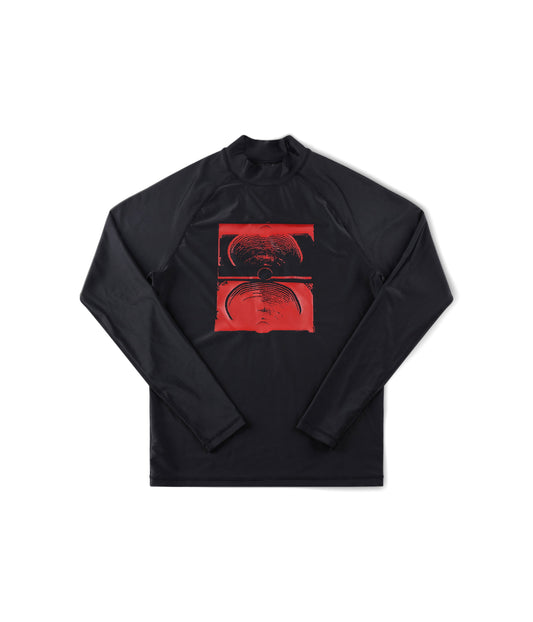 CRUX RASH GUARD// BLACK