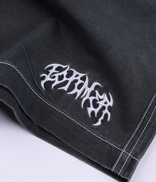 SWANS PUNCTURE 18" SWIM SHORT // BLACK
