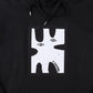 ENIGMA PATCH HOOD // BLACK
