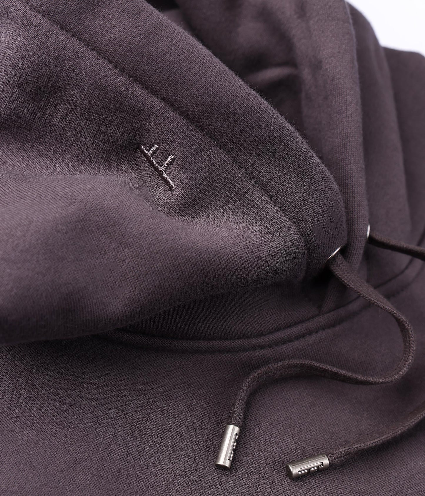 SLACK HOOD // WORN BLACK