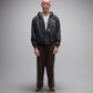 ENIGMA HOODED DENIM JACKET // DARK BLUE