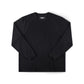 AG RAGLAN WAFFLE // BLACK