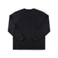 AG RAGLAN WAFFLE // BLACK
