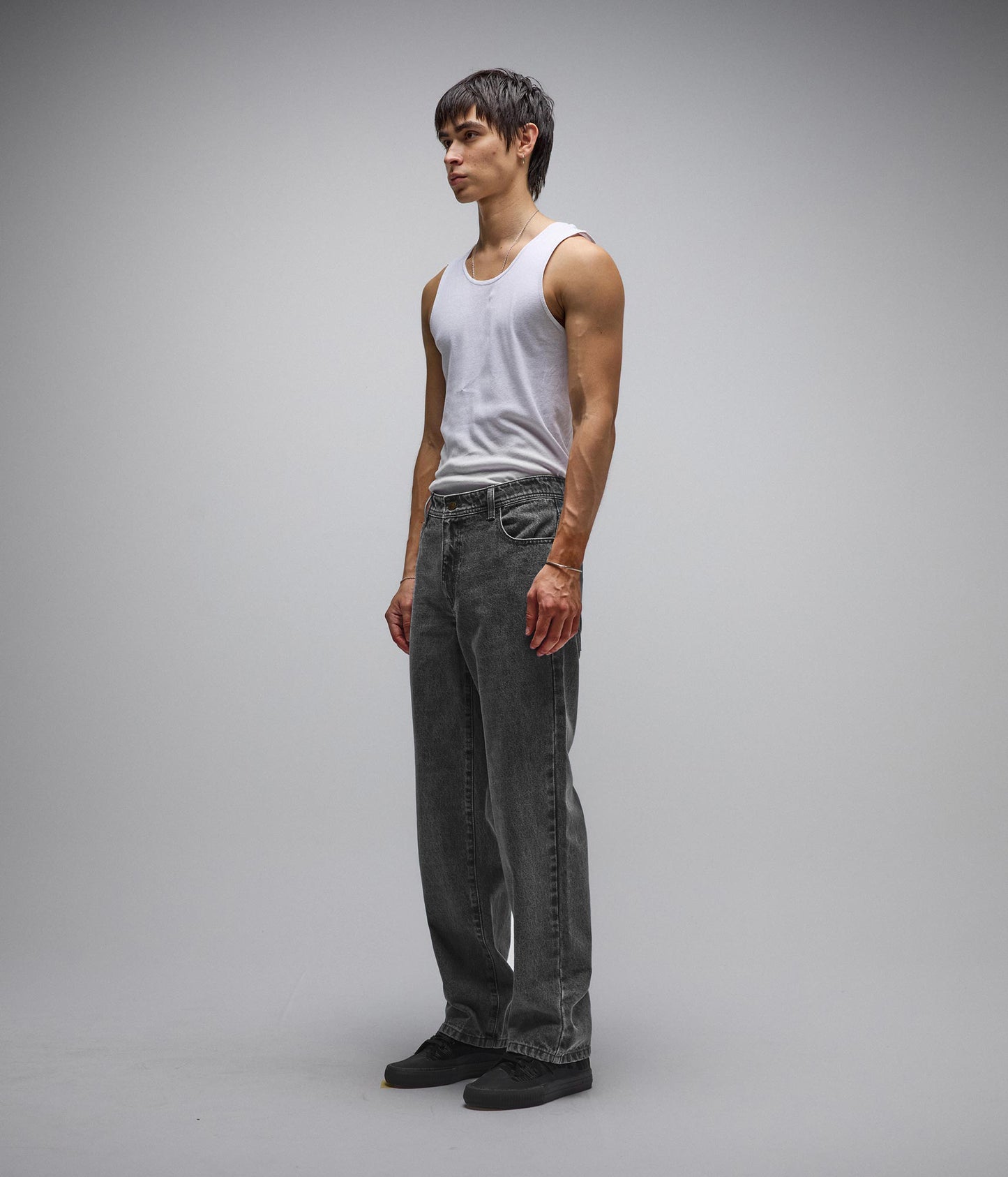 CRUX DENIM PANT // WASHED BLACK