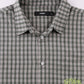VIVIAN CHECK SS SHIRT // PINE