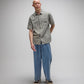 VIVIAN CHECK SS SHIRT // PINE
