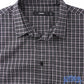 VIVIAN CHECK SHIRT // WORN BLACK