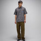 VIVIAN CHECK SHIRT // WORN BLACK