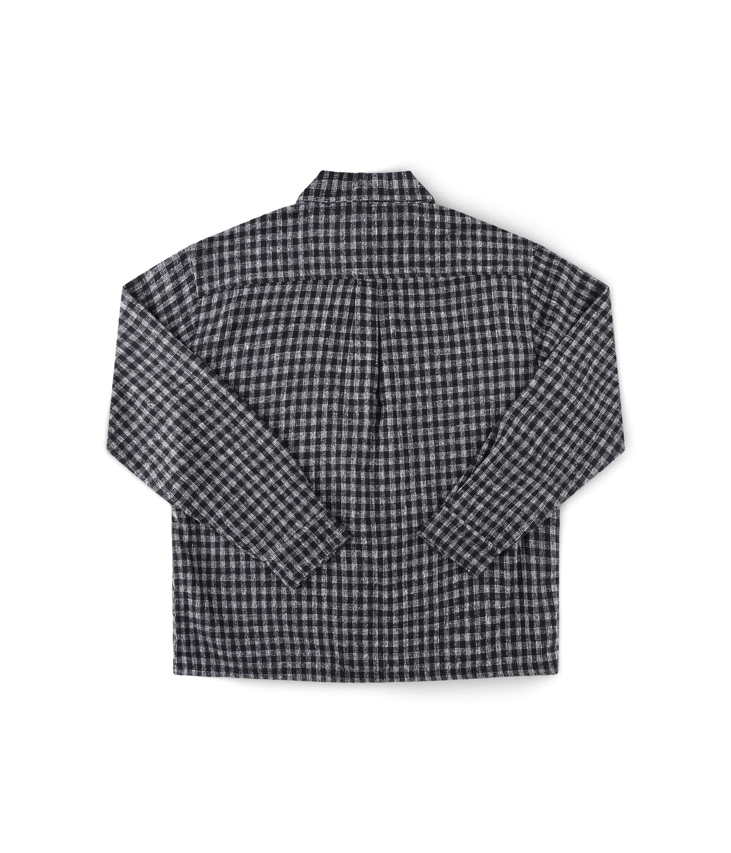 VIVIAN FLANNEL LS SHIRT // WORN BLACK